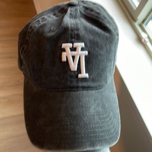 Upside down LA dodgers hat